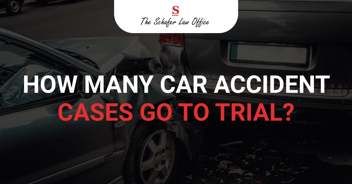 How Many Car Accident Cases Go to Trial?